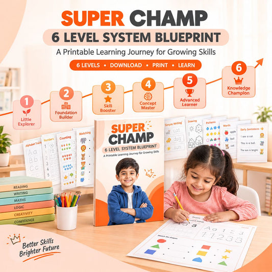 Super Champ 6 Level System Blueprint (Worksheets)